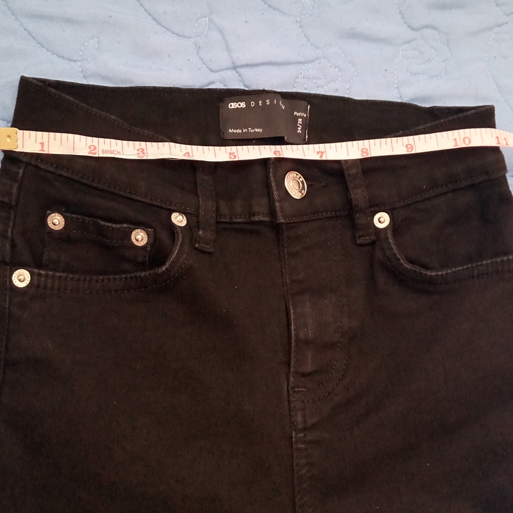 ASOS design stretch Flared jeans petite girl size 24/28 - Picture 10 of 11